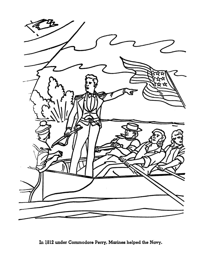 american revolution soldier coloring pages