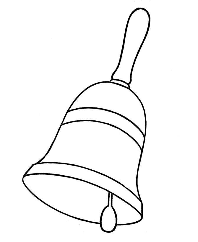 sleigh bells coloring pages