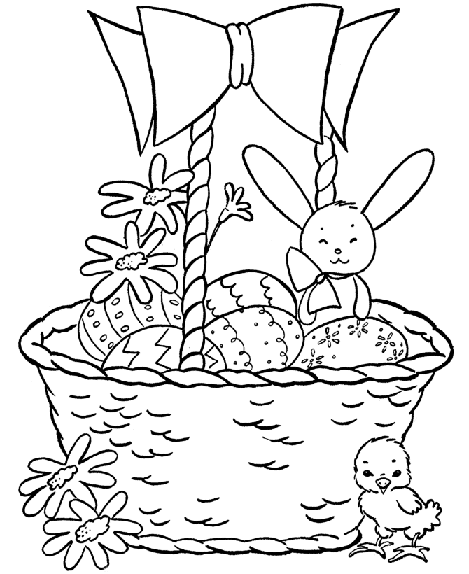 easter eggs (hard) Colouring Pages