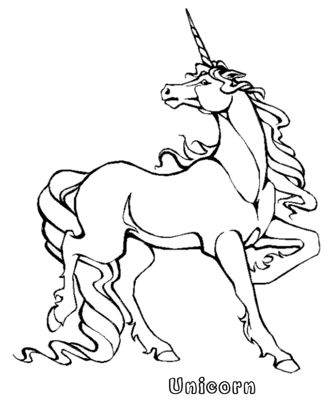 mythical creatures coloring pages