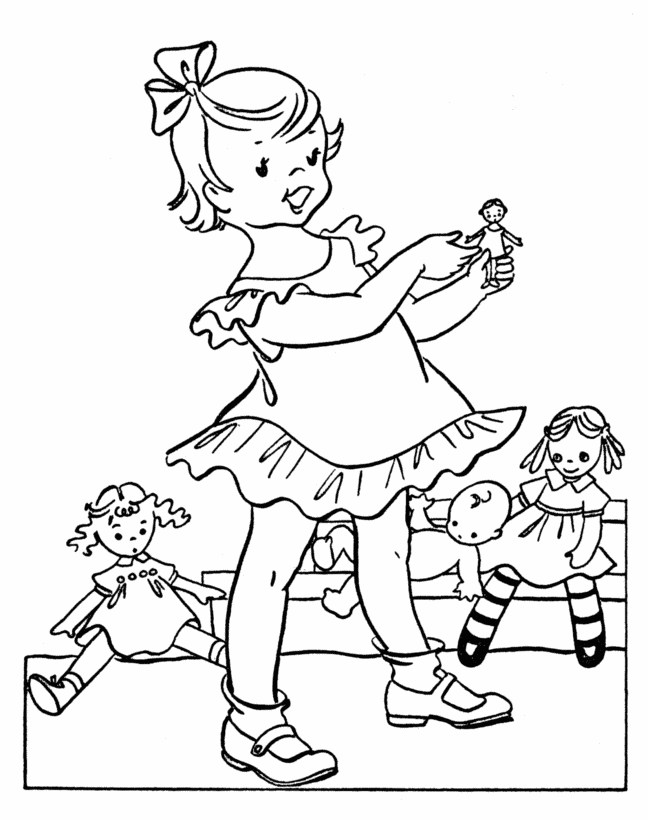  Coloring pages for Girls